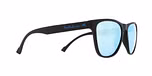 matt black / smoke with ice blue mirror, CAT3