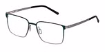 GREEN GREY GRADIENT / BLACK