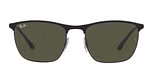 MATTE BLACK ON BLACK / black / green