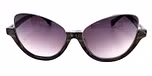 Woodern effect in light brown / Gradient Grey color UV400 protection lenses