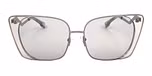 Matt silver / Crystal Grey / Light grey color UV400 protection lenses