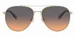 Shiny Light Gold / Smokey Peach Gradient