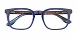 Rich Blue / Wood / Crystal Blue / Tort