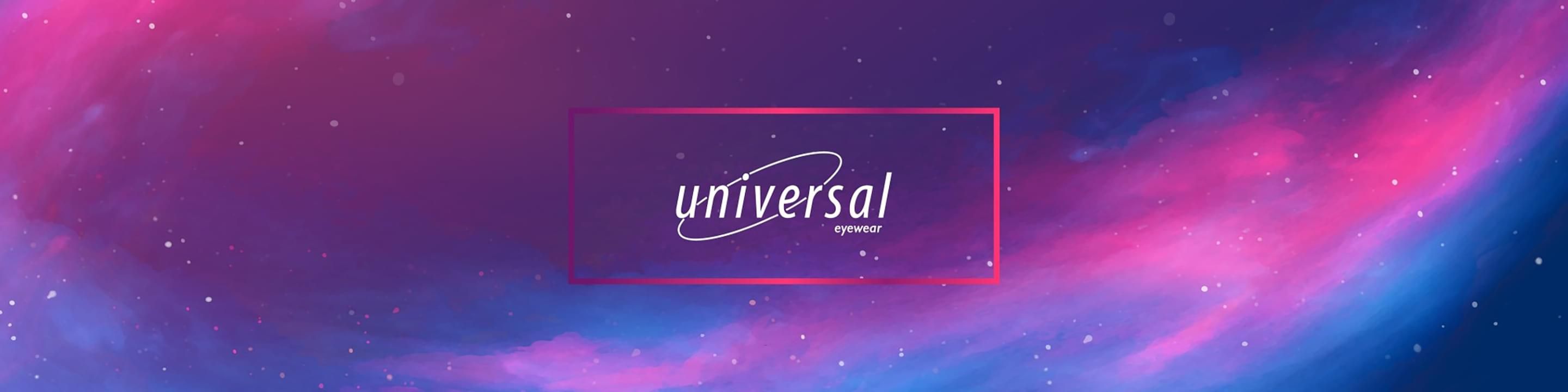 Universal designer sunglassess desktop banner