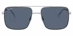 Silver / Blue Polarized