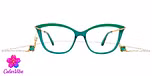 Green • Feel the Color Vibe + Masque Green Gem Pearl Chain 730 mm