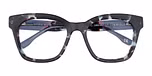 Gloss Patterned Red /
 Blue Crystal Tort 