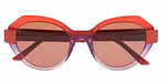 GRADIENT RED TO CRYSTAL