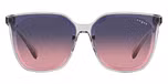 Transparent Grey / Pink Gradient Blue