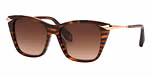 SHINY STRIPED CHELSEA HAVANA / BROWN GRADIENT BROWN