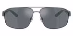 Semi Shiny Dark Gunmetal / Mirror Light Grey