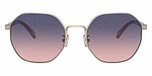 Shiny Light Gold / Blue Pink Gradient