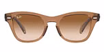 TRANSPARENT LIGHT BROWN / light brown / clear gradient brown