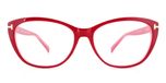 Red on Pink
