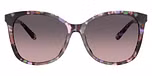 Amethyst Pearl Tortoise / Smoke Purple Gradient