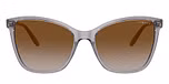 Transparent Grey / Grey gradient brown