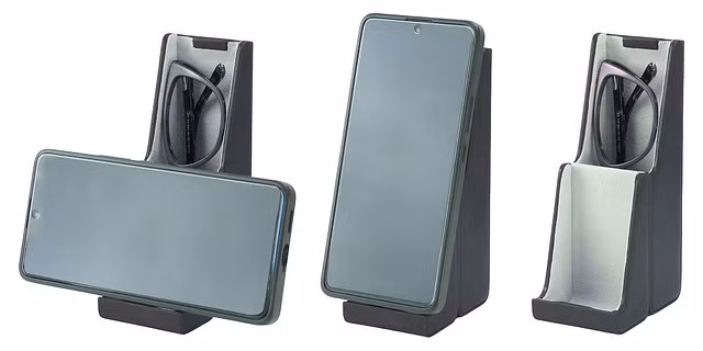 Optical accessories - Leatherette Glasses Case & Phone Stand