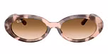 Opal Pink Havana / Pink / Clear Gradient Brown