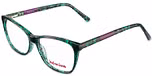 GREEN MOTTLE / PURPLE