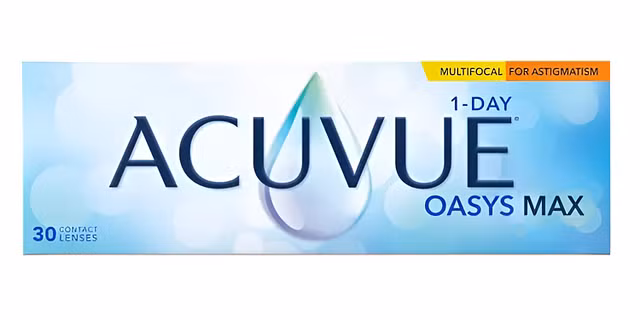 Johnson & Johnson - ACUVUE® OASYS MAX 1-Day MULTIFOCAL for ASTIGMATISM