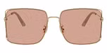 Shiny Light Gold / Blush Solid