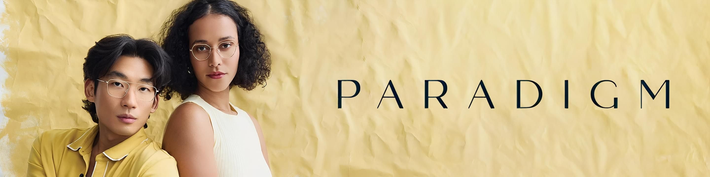 Paradigm designer sunglassess desktop banner