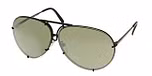 black mat/olive, silver mirrored 87%
