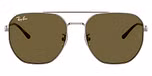 Gunmetal / Dark brown