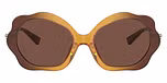 Gradient Transparent Amber / Smoke Solid