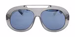 Matt crystal grey /Bio Acetate / Grey color UV400 protection lenses