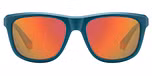 MATTE PETROL / RED MULTILAYER POLARIZED