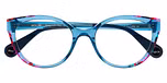 PETROL BLUE TRANSPARENT
