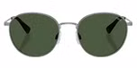 Semishiny Gunmetal / Bottle Green