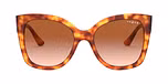 YELLOW TORTOISE/brown gradient
