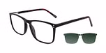 Black / Green lenses