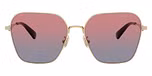 Shiny Light Gold / Blue Saddle Gradient