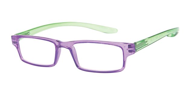  - Reading Glasses R9 - E: Purple / Green