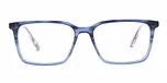 Gloss navy horn / Grey horn crystal