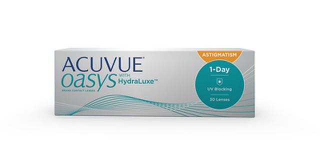  - 1 Day Acuvue Oasys for Astigmatism with HydraLuxe