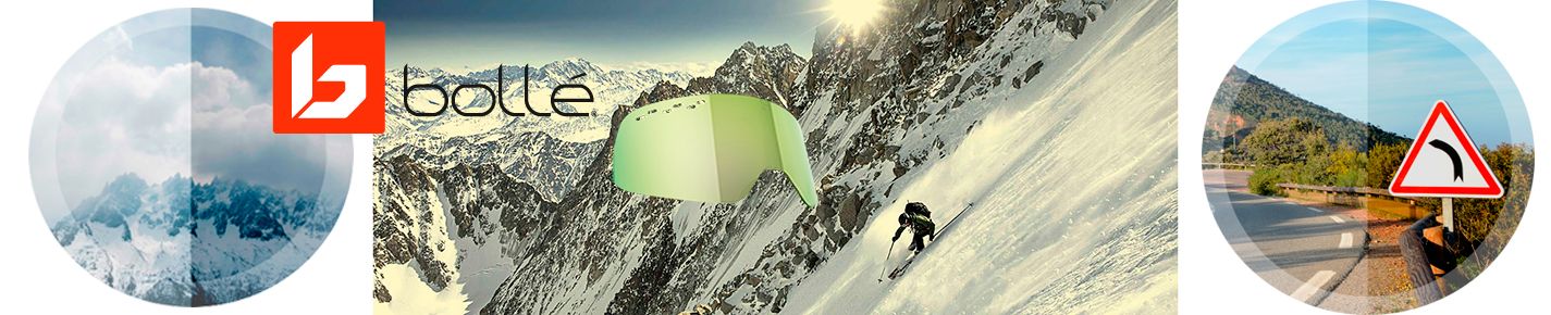 Occhiali da sole firmati Bolle desktop banner
