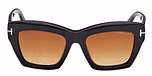 SHINY BLACK / SHINY BLACK / GRADIENT BROWN / BIO ACETATE