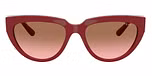 Full Bordeaux / Red / Pink Gradient Brown
