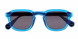 TRANSPARENT ELECTRIC BLUE