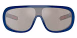 Shiny Royal Blue / Light Grey Mirror Silver
