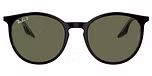 Black On Transparent / Green polarized