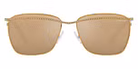 Dark Yellow / Yellow / Clear Mirror Real Yellow Gold