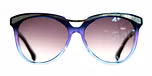 Silver + Gradient blue / Gradient grey color UV400 protection lenses