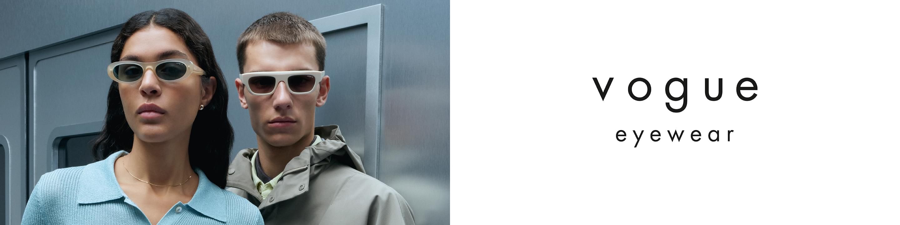 Vogue Eyewear designer sunglassess desktop banner