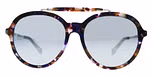 Purple tortoise / Silver / Mirror effect grey color UV400 protection lenses