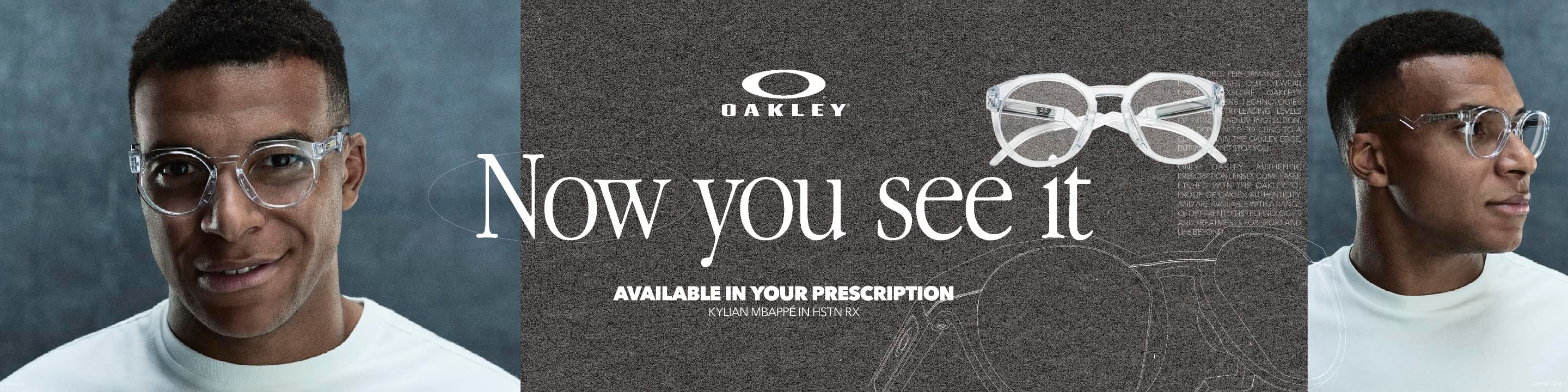Oakley designer sunglassess desktop banner